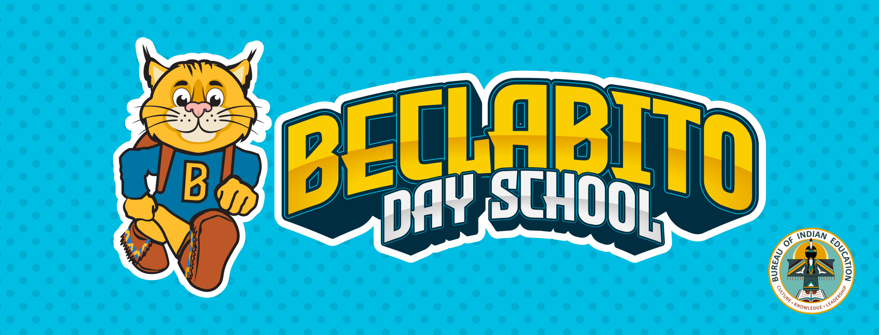 Beclabito Day School Bobcat mascot