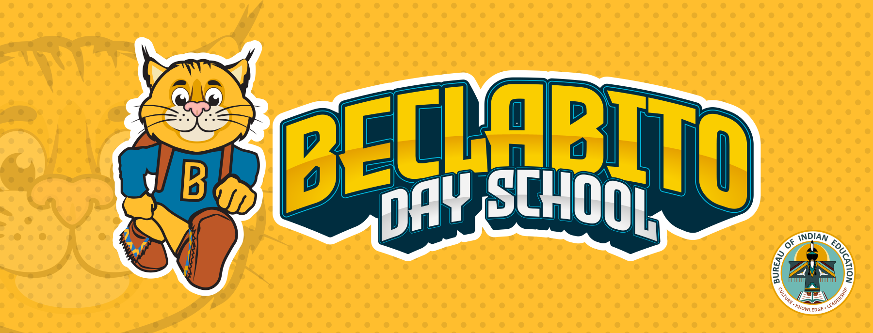 Beclabito Day School Bobcat mascot