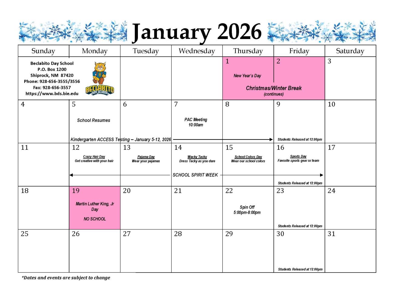 January 2026